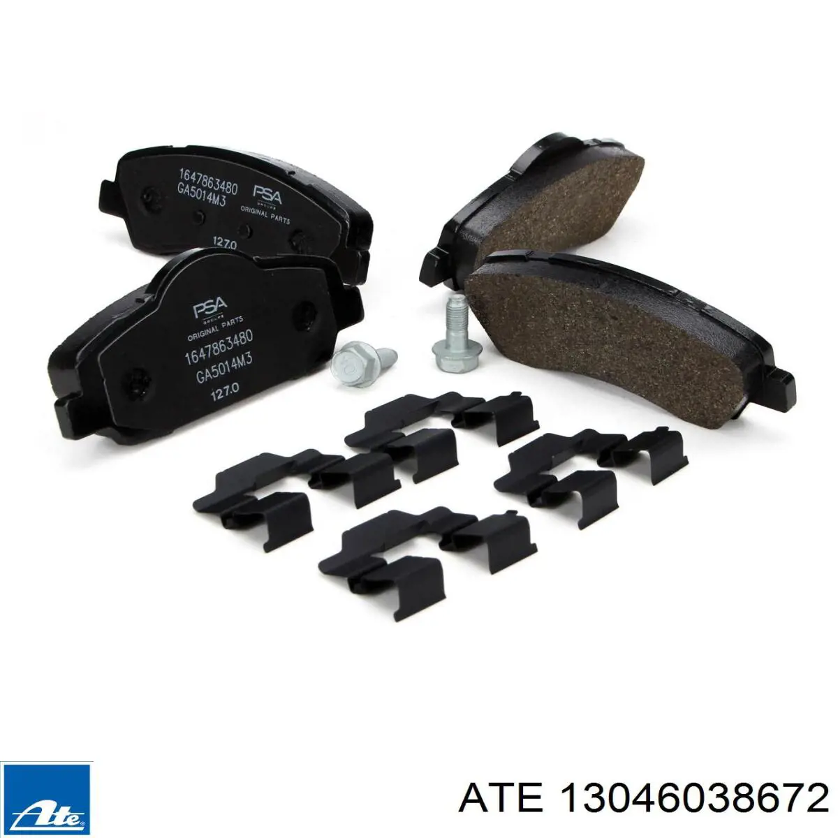 Pastillas de freno delanteras Citroen C4