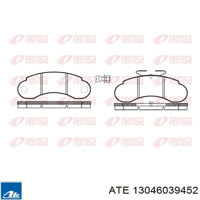 Pastillas de freno A6314200120 Mercedes