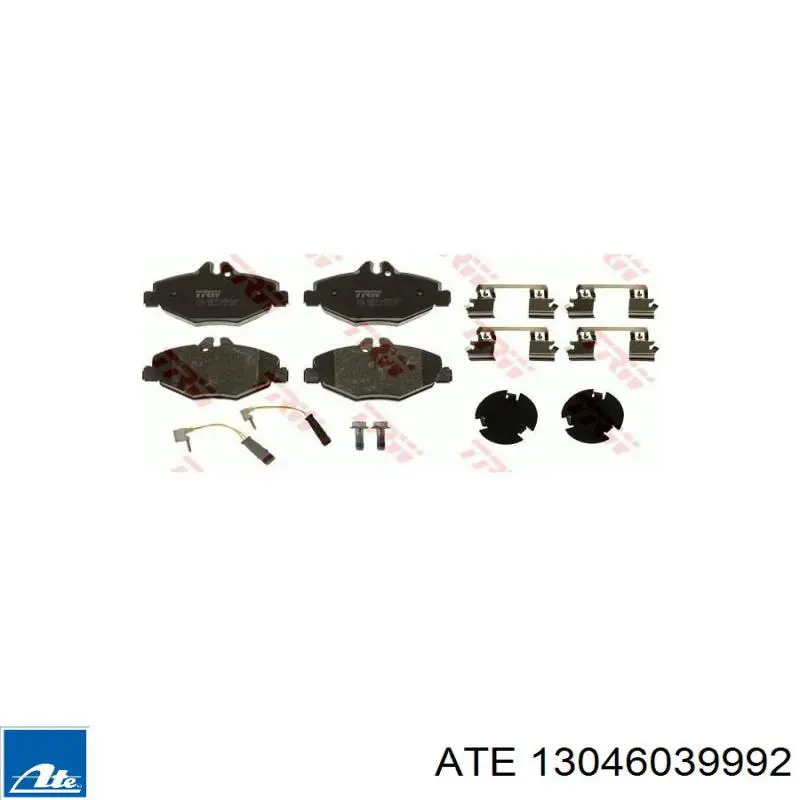 Pastillas de freno 13046039992 ATE