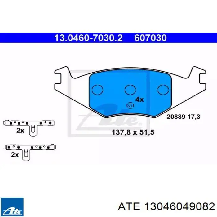 FD160E Necto Pastillas delanteras