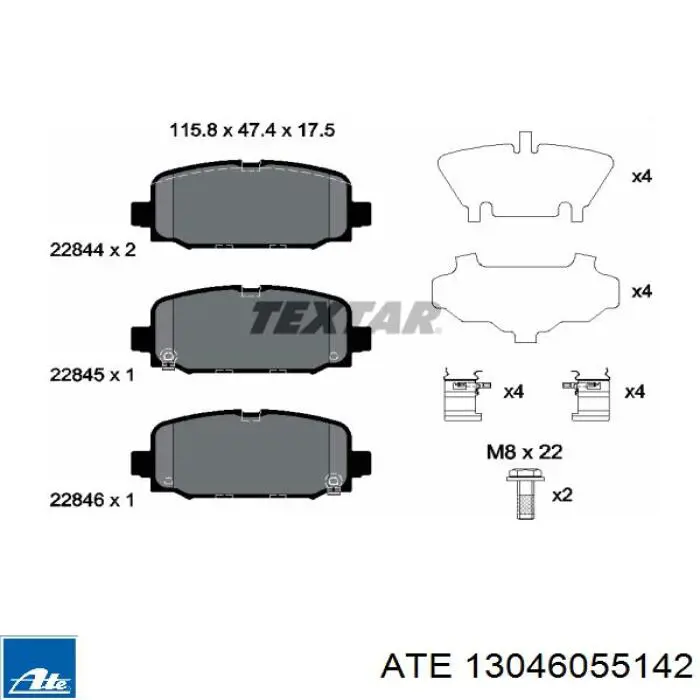 Pastillas traseras de freno Wagner ZD2081 precio, desde 33,53 EUR