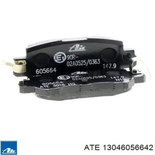 Pastillas traseras de freno ATE 13046056642 precio, desde 31,42 EUR