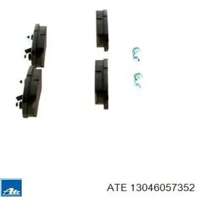Pastillas traseras de freno ATE 13046057352 precio, desde 23,27 EUR