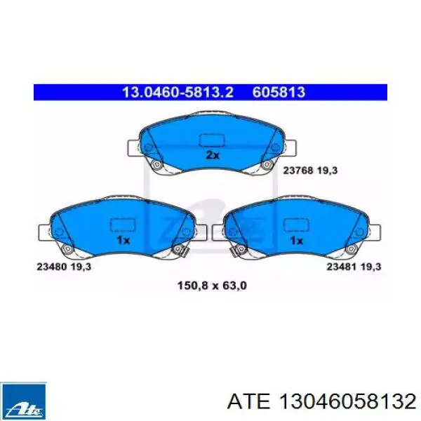 Pastillas de freno delanteras Toyota Corolla R10