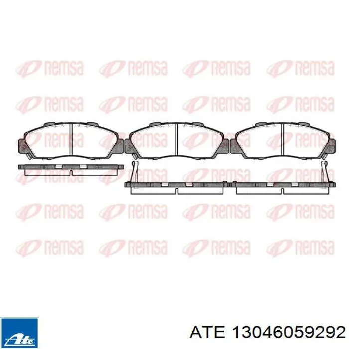 Pastillas traseras de freno ATE 13046059292 precio, desde 20,63 EUR