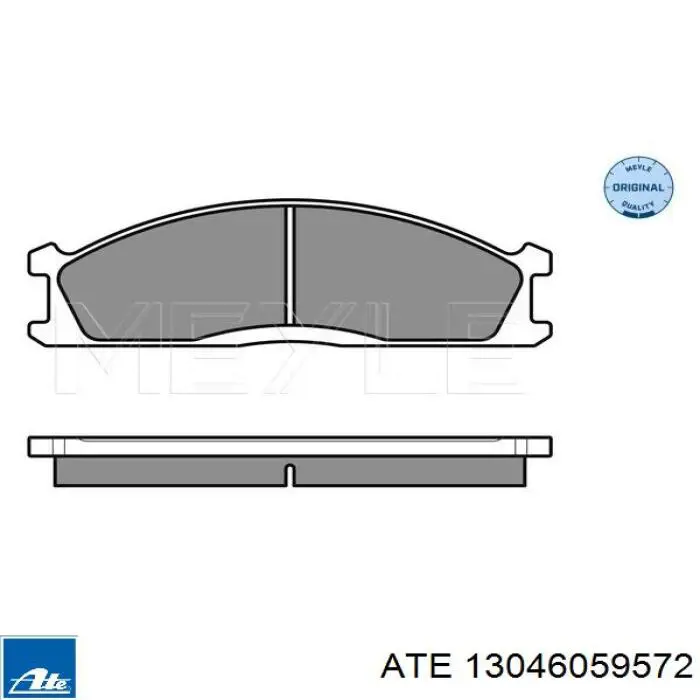 Pastillas de freno delanteras Nissan Terrano 1 WD21