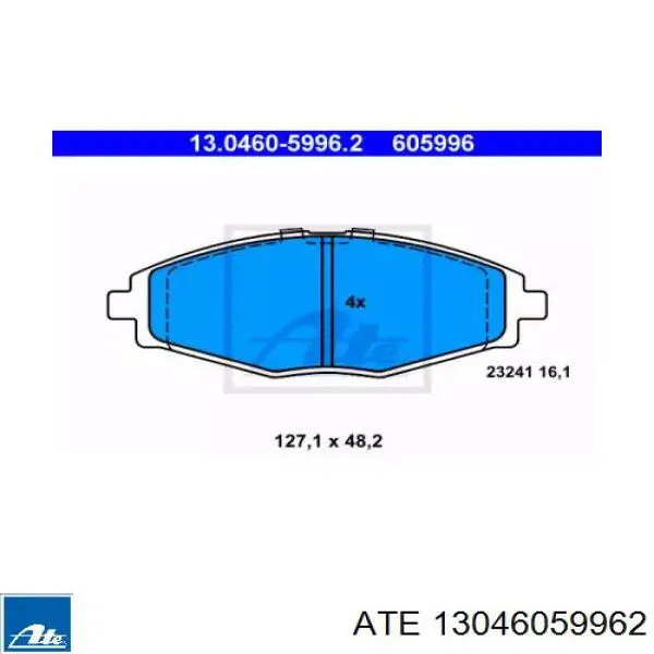 Pastillas de freno delanteras Chevrolet Spark (Matiz) M200, M250