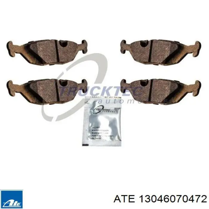 Pastillas de freno traseras BMW 5 E28