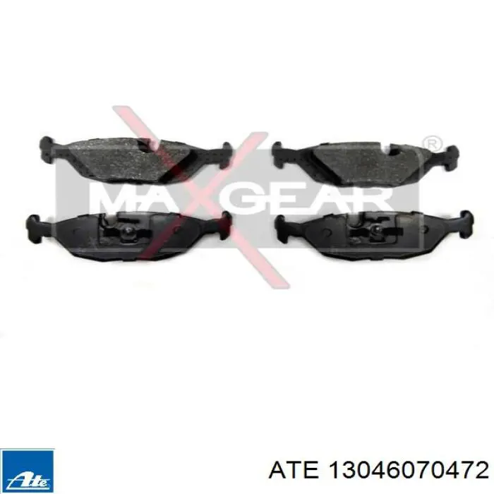 Pastillas de freno traseras BMW 5 E28