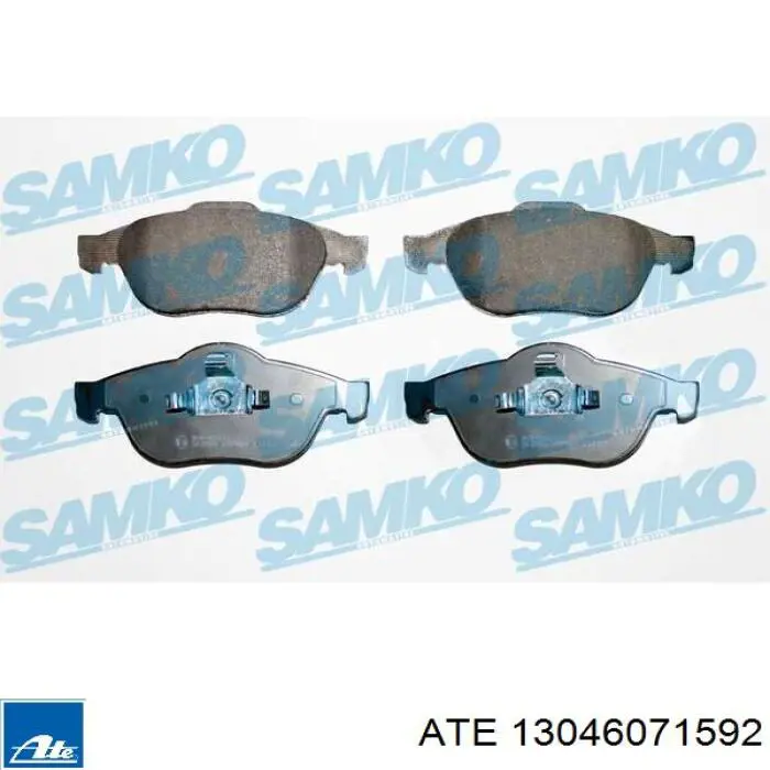 Pastillas de freno delanteras Renault Espace 4 JK0