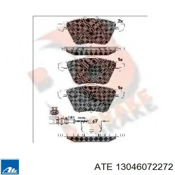 Comprar 13046072272 ATE Pastillas delanteras de freno