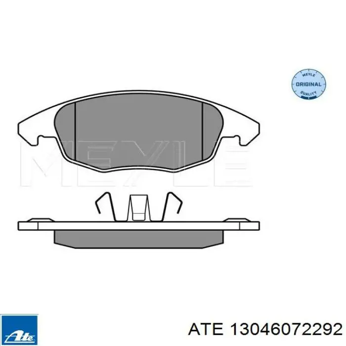 Pastillas de freno delanteras Citroen C4 UA