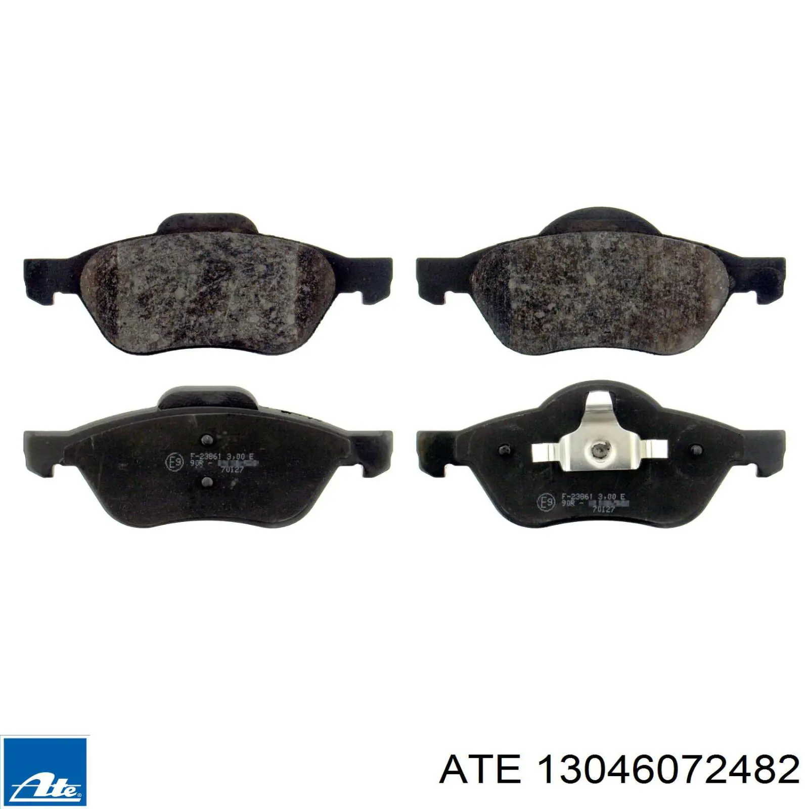 Pastillas de freno delanteras Renault Laguna 2 BG0, BG1