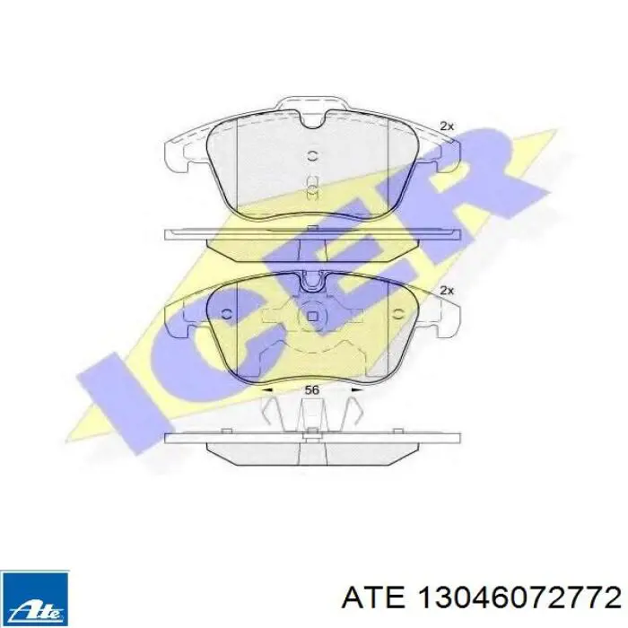 Comprar 13046072772 ATE Pastillas delanteras de freno