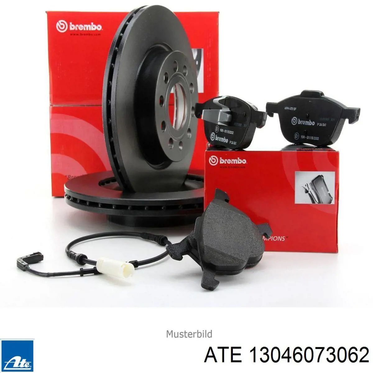 Pastillas de freno delanteras BMW 3 E90