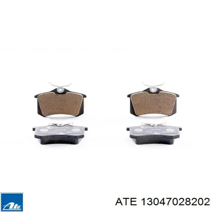 Pastillas traseras de freno ATE 13047028202 precio, desde 27,95 EUR