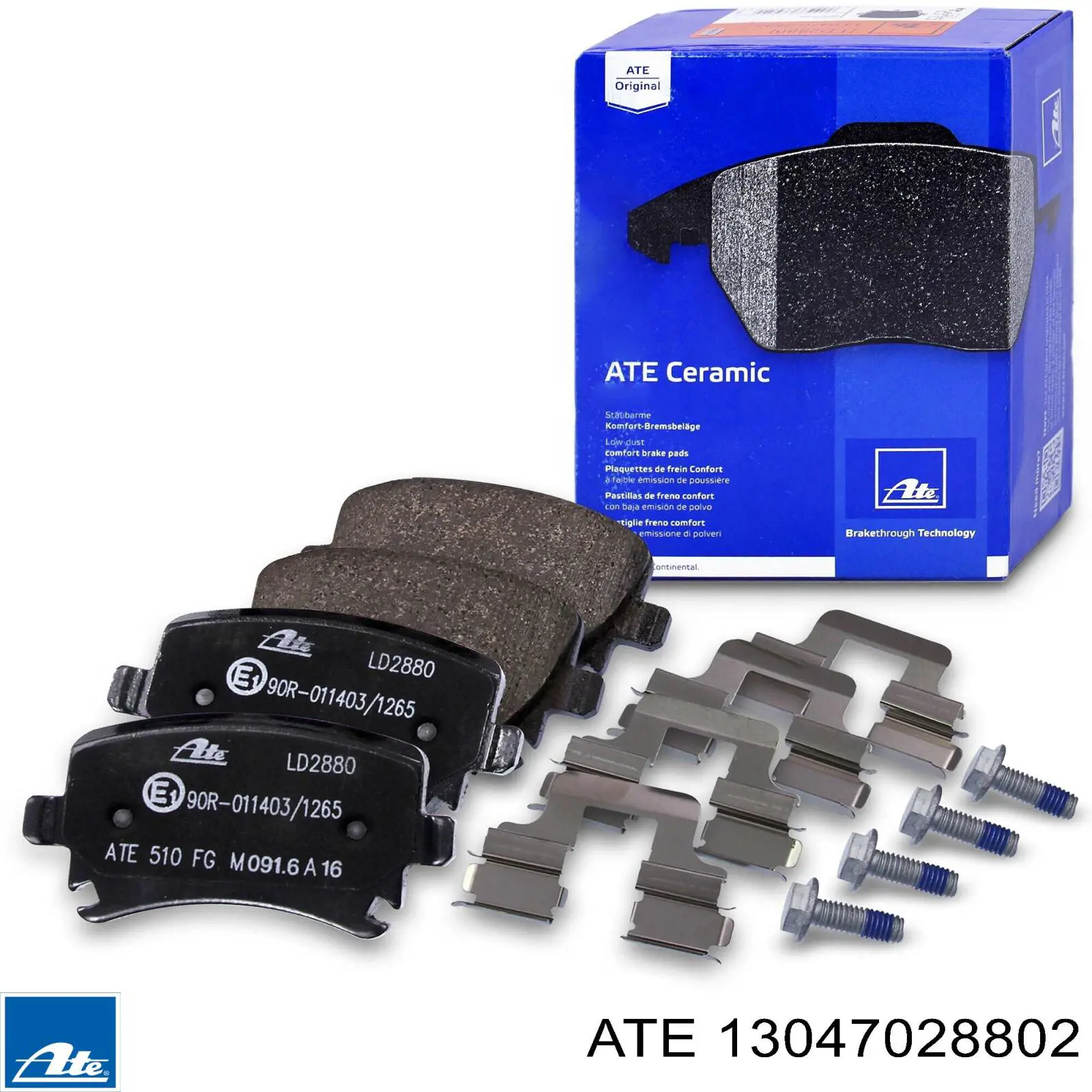 Pastillas traseras de freno ATE 13047028802 precio, desde 27,22 EUR