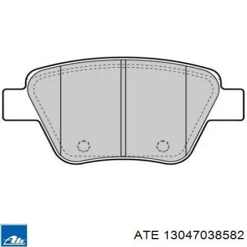 Pastillas de freno traseras Volkswagen Jetta 6 162, 163, AV3, AV2, AY2, AY3