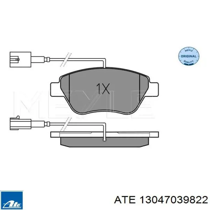 Pastillas de freno delanteras Fiat Stilo 192