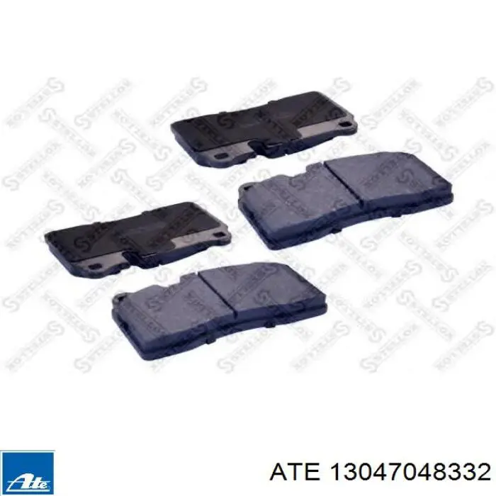 Pastillas de freno delanteras ATE 13047048332