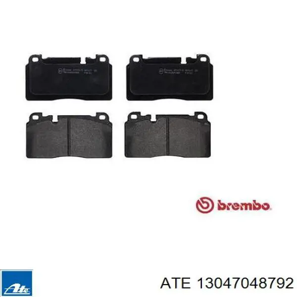 Pastillas freno delanteras ATE 13047048792 precio, desde 48,71 EUR