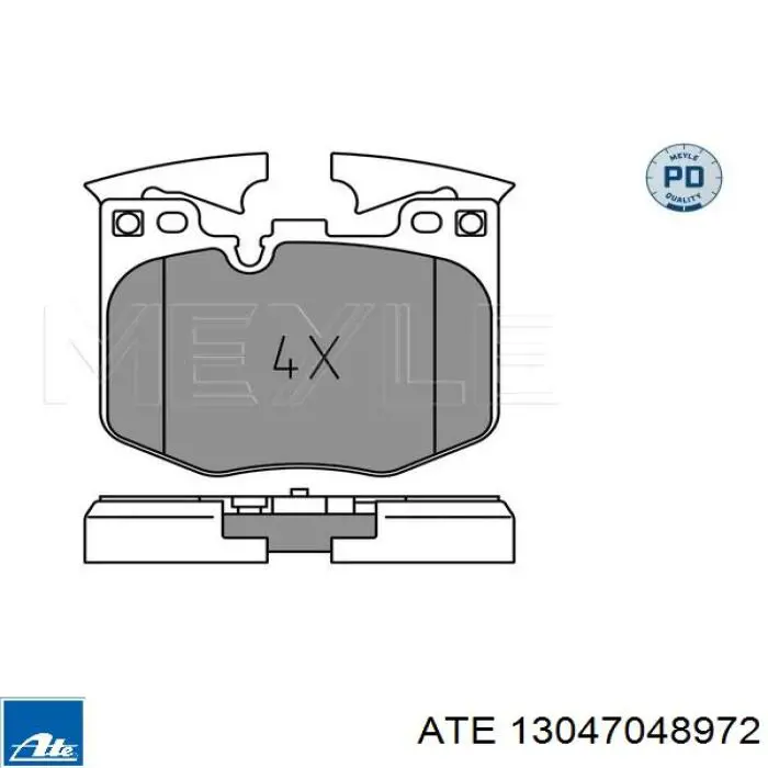 Pastillas de freno delanteras BMW 5 G30, F90