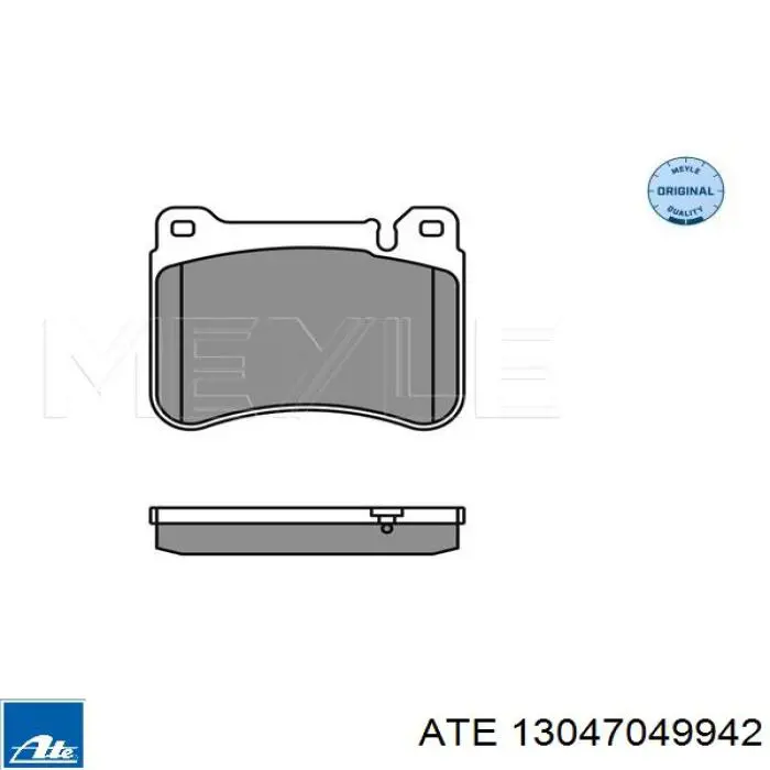 13.0470-4994.2 ATE pastillas de freno delanteras