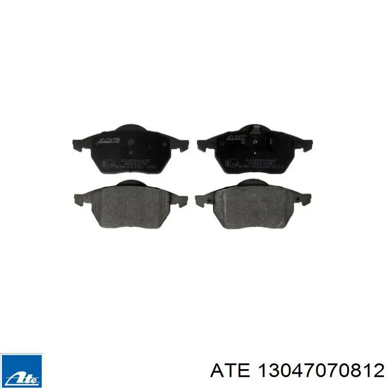 Pastillas freno delanteras ATE 13047070812 precio, desde 34,17 EUR
