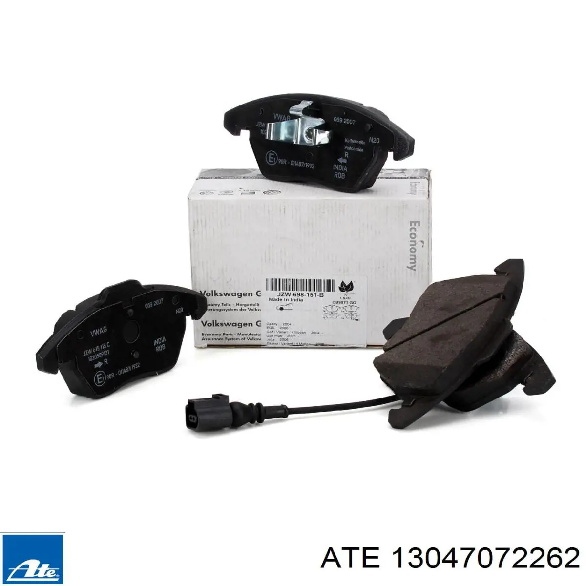 Pastillas de freno delanteras Seat Leon 2 1P1