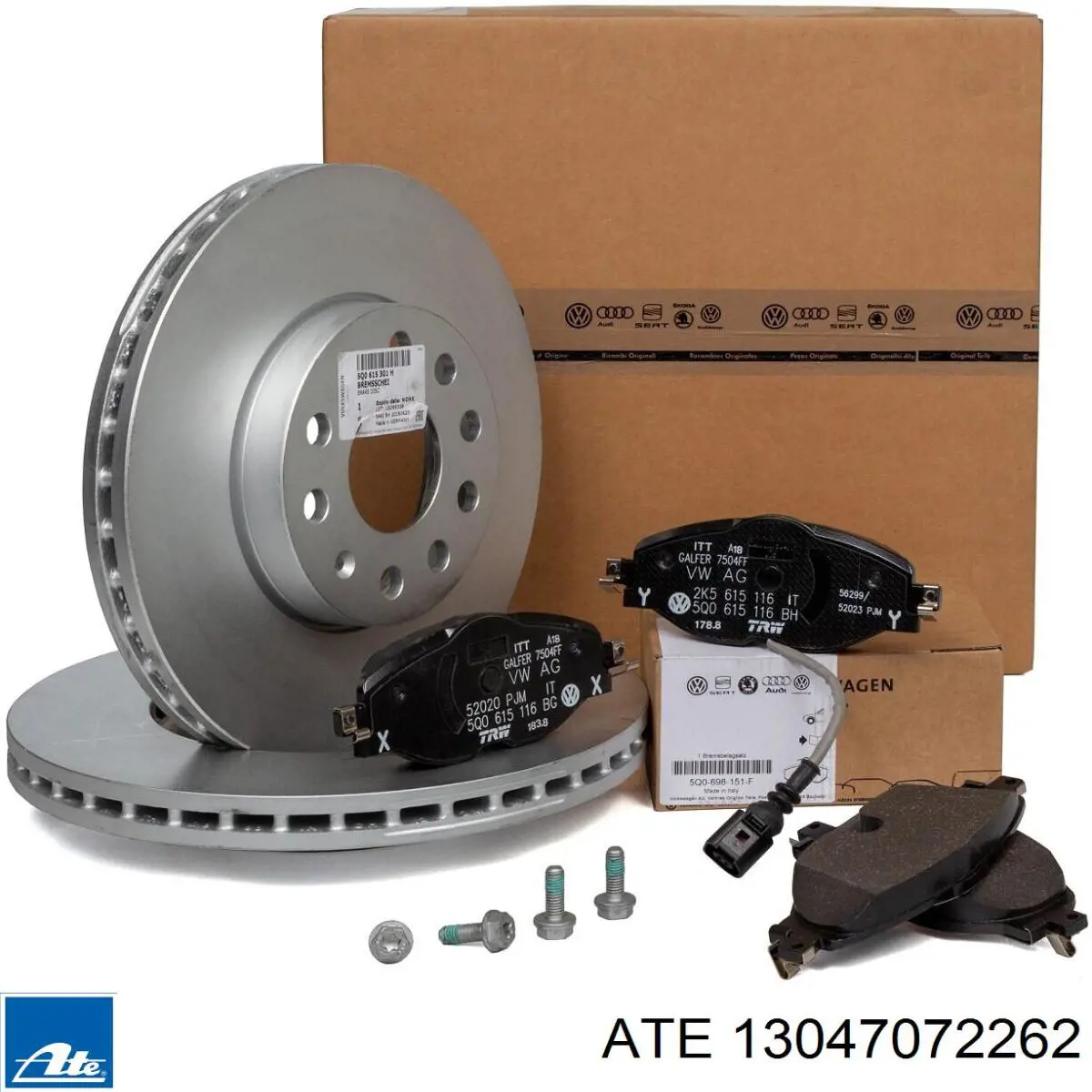 Pastillas de freno delanteras Seat Leon 2 1P1