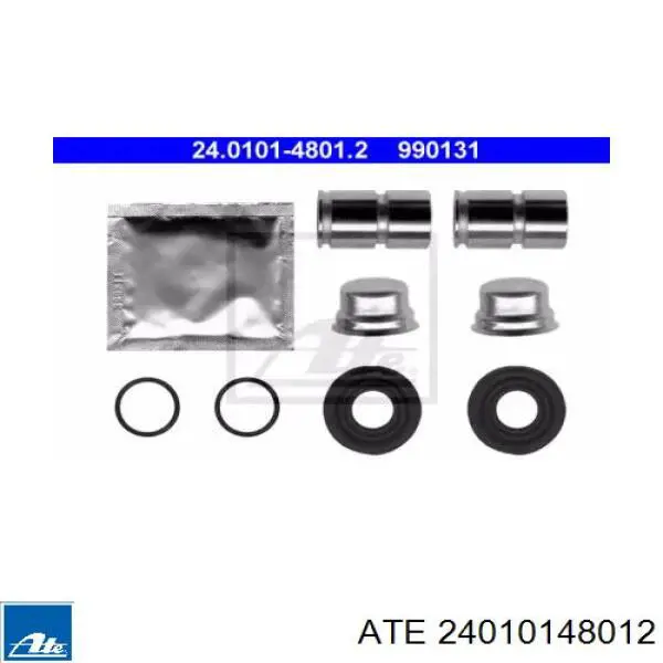 24.0101-4801.2 ATE juego de reparación, pinza de freno delantero