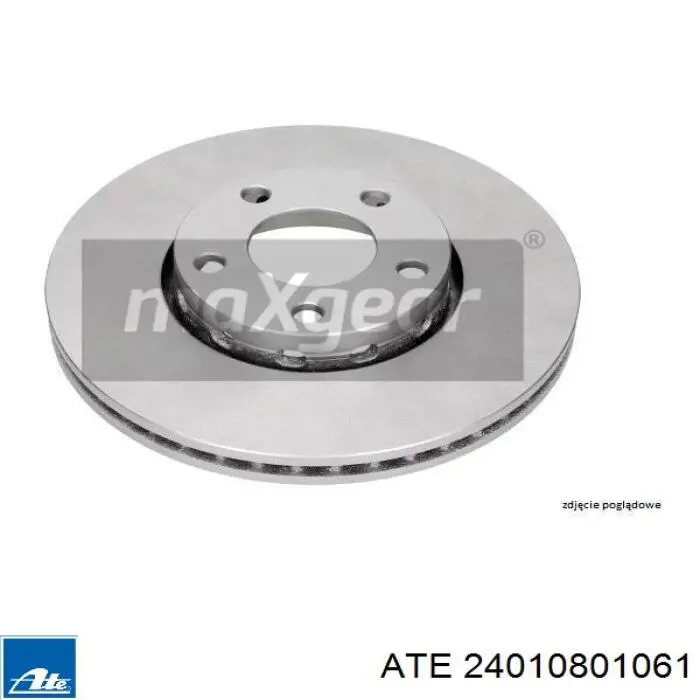 Disco de freno trasero Peugeot 206 2A/C