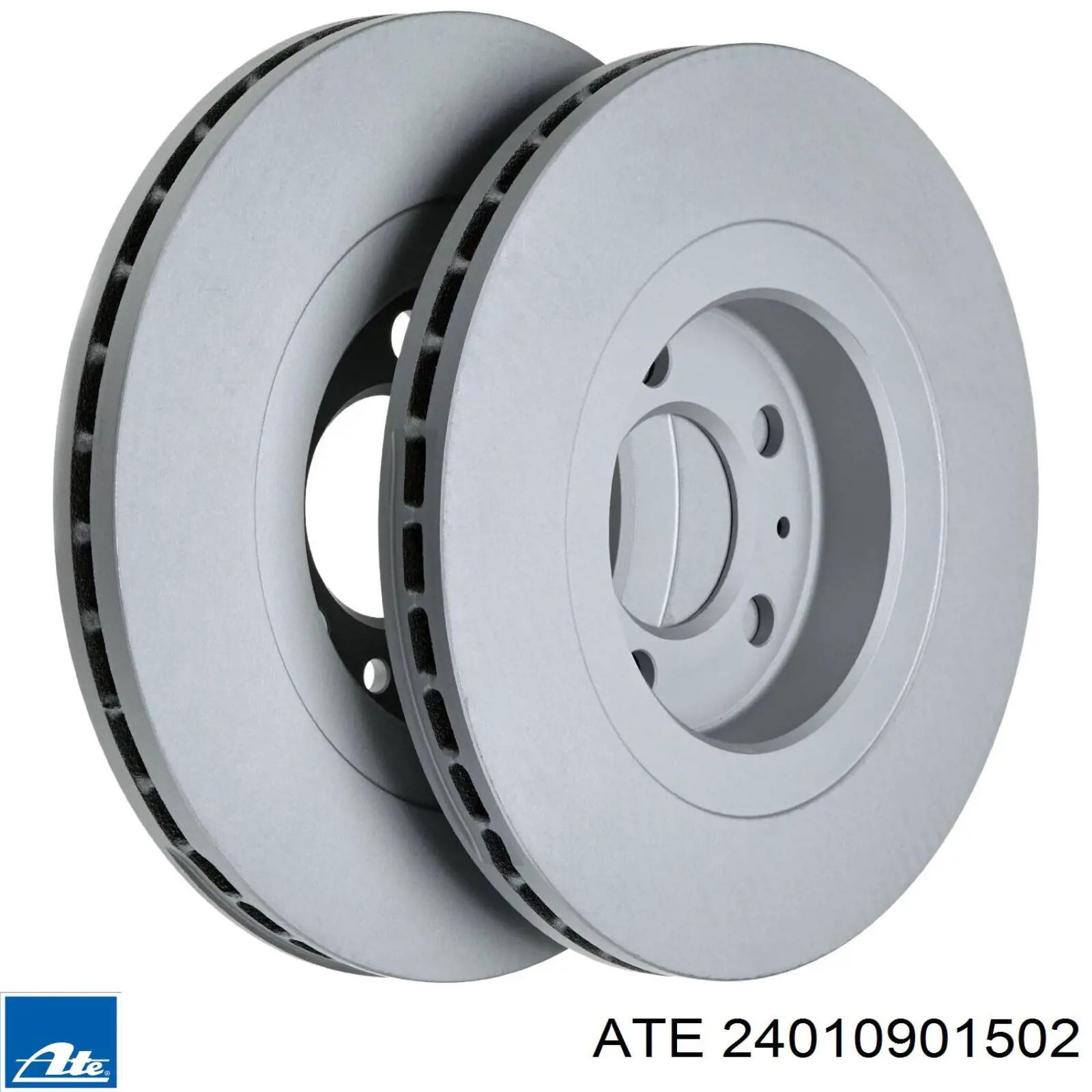 24.0109-0150.2 ATE disco de freno trasero