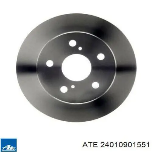 Disco de freno trasero ATE 24010901551 precio, desde 32,73 EUR