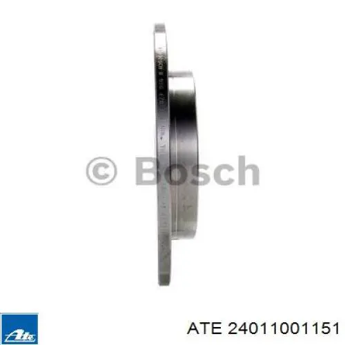 Disco de freno trasero Ford Sierra 1 GBC