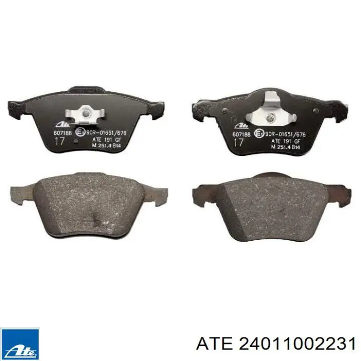 Comprar 24011002231 ATE Disco de freno trasero