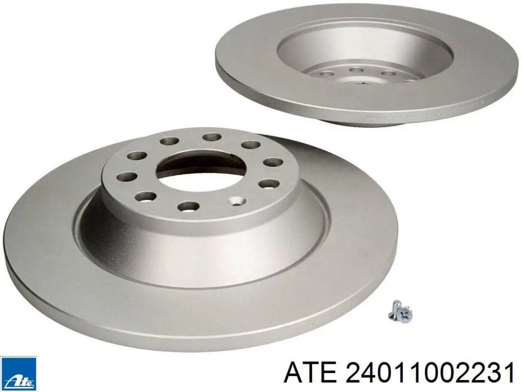 Disco de freno trasero ATE 24011002231 precio, desde 25,65 EUR