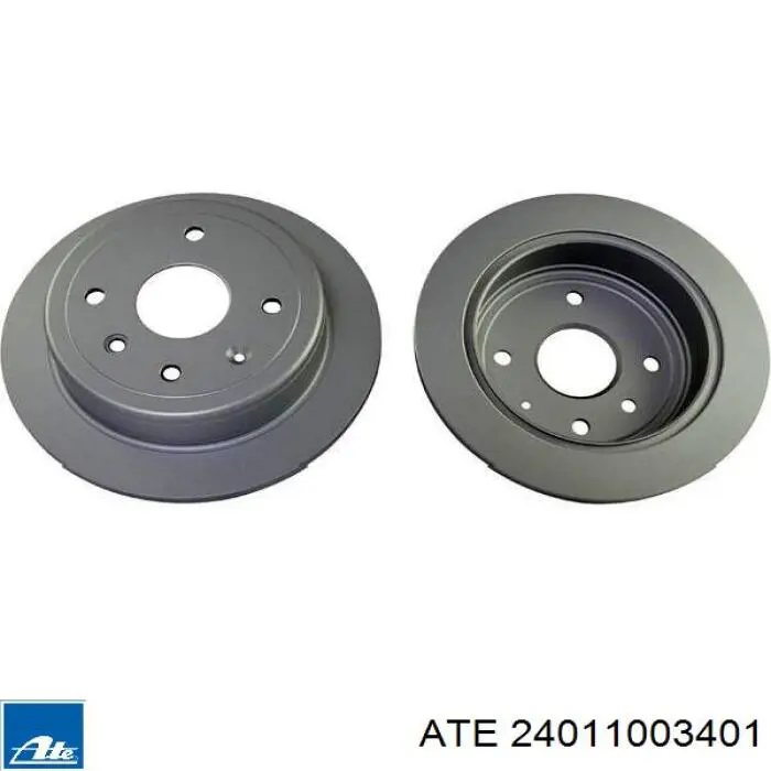 Disco de freno trasero Chevrolet Aveo 2 T250, T255