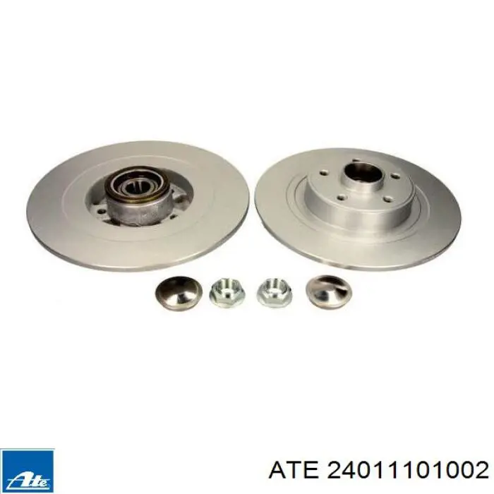 Disco de freno trasero Renault Espace 4 JK0