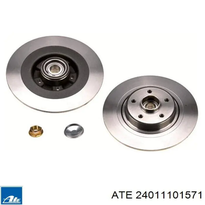 Disco de freno trasero Renault Espace 4 JK0