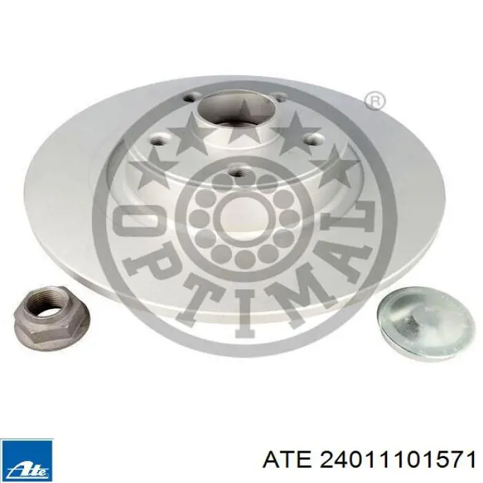 Disco de freno trasero Renault Espace 4 JK0