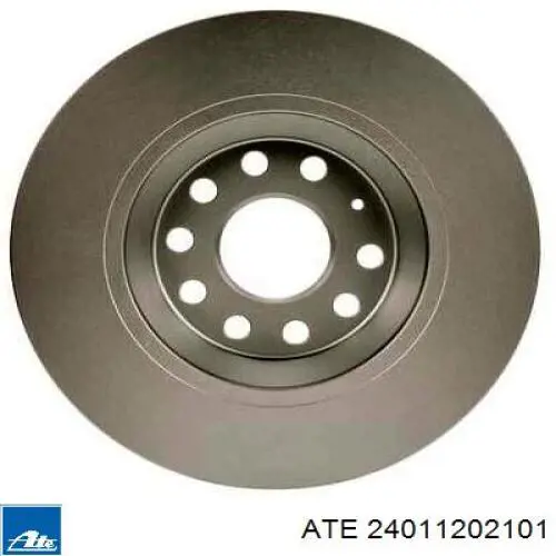Disco de freno trasero 24011202101 ATE