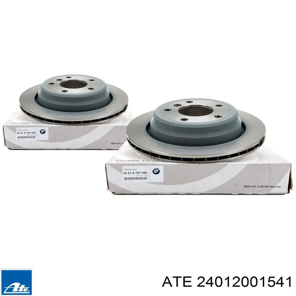 Frenos traseros ATE 24012001541