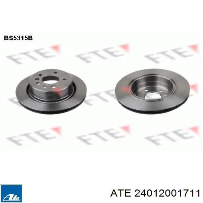 Disco de freno trasero Opel 0569120 precio, desde 52,86 EUR