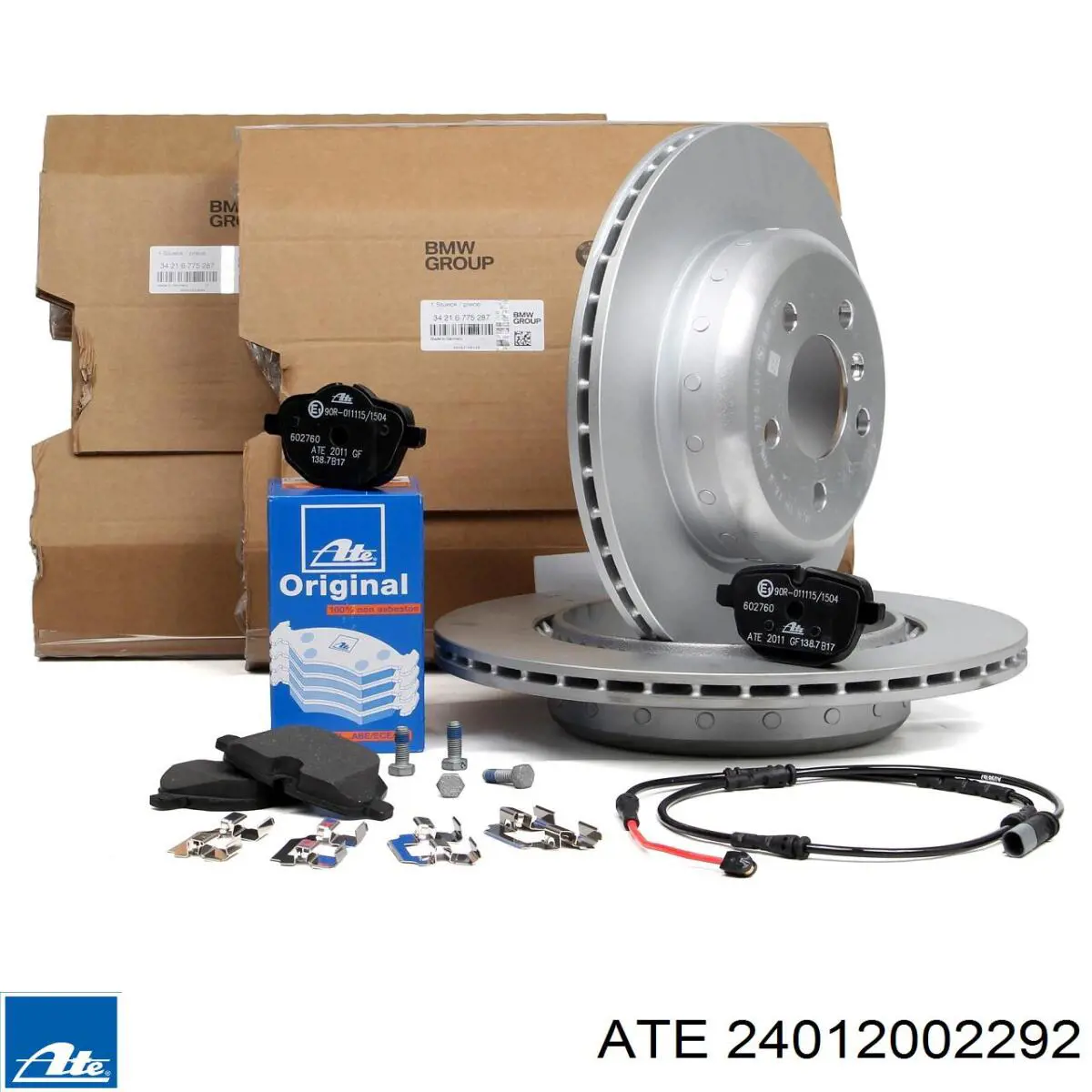 Comprar 24012002292 ATE Disco de freno trasero