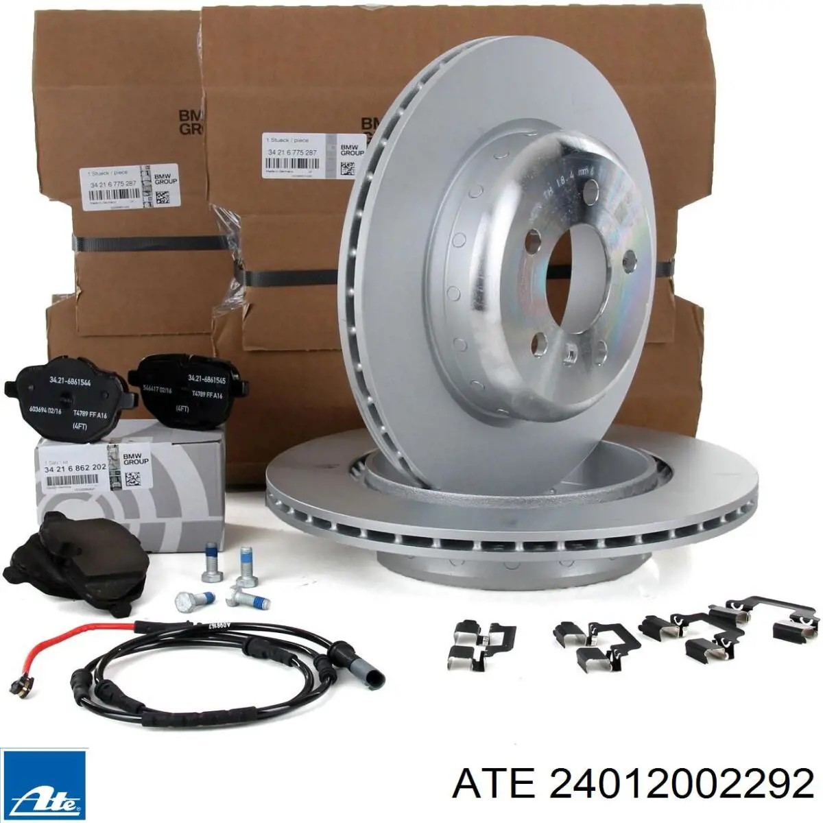 Comprar 24012002292 ATE Disco de freno trasero