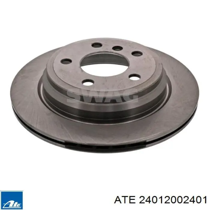 Disco de freno trasero ATE 24012002401 precio, desde 48,51 EUR