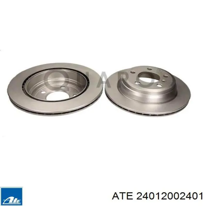Disco de freno trasero 24012002401 ATE