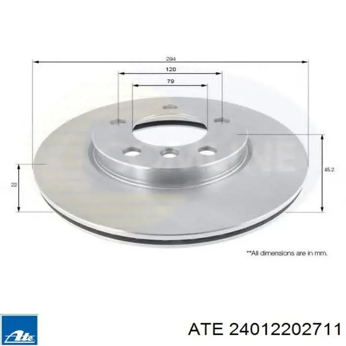 Freno de disco delantero MINI COUNTRYMAN R60