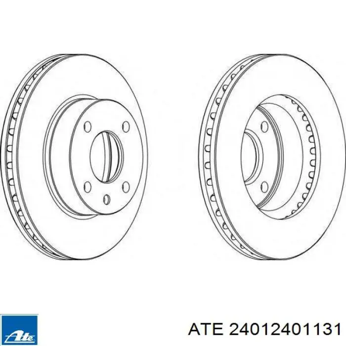 Comprar 6134505 Ford Freno de disco delantero